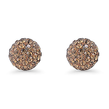 Full Ball Stud Earrings